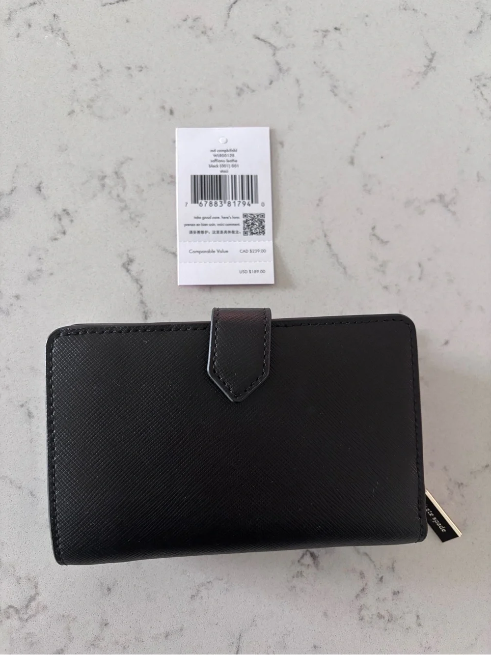 NWT Kate Spade Staci bi-fold leather wallet - Picture 4 of 4